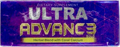 Generic Ultra Advance 3 Gold cap close-up, easy-to-swallow capsule