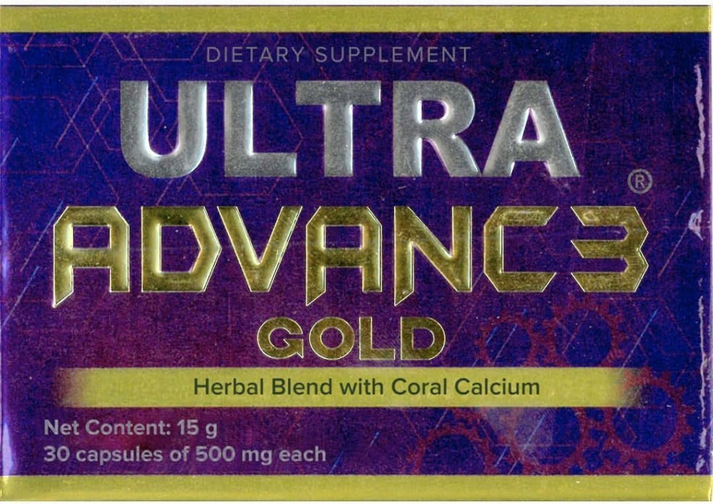 Generic Ultra Advance 3 Gold capsules, omega-3 and turmeric blend