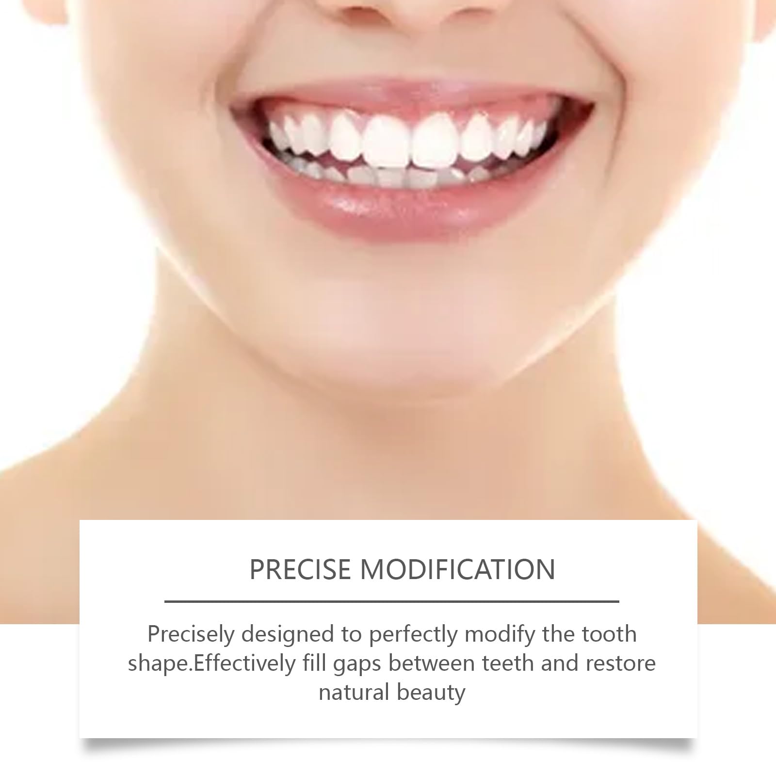 Generic veneers easy-application for first-time wearers.