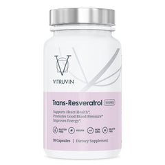 Label on Generic Vitruvin packaging highlighting gluten-free and non-GMO features.