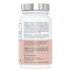 Generic Vitruvin Trans-Resveratrol 500mg tablet close-up signaling antioxidant potential.