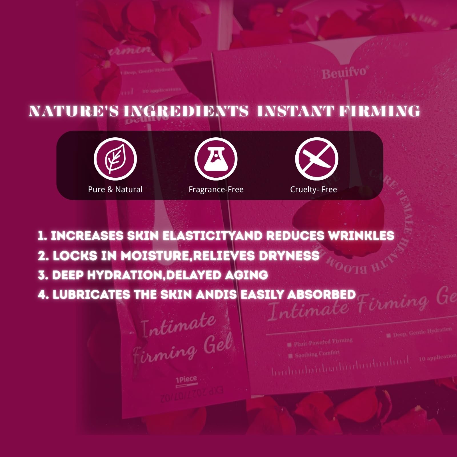 Generic Women's Intimate Firming Gel night-use concept image