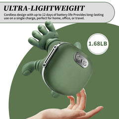 Genesandro ergonomic massager fits shoulders with comfortable, skin-friendly materials.