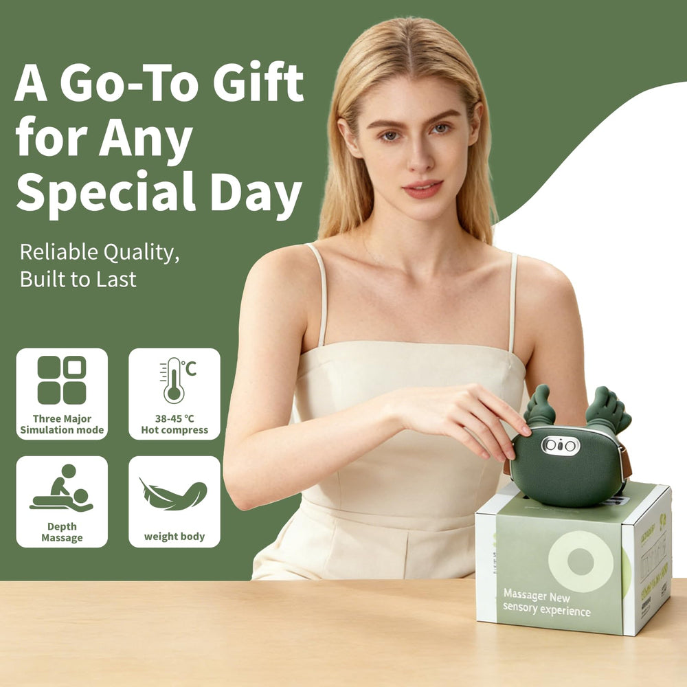 Genesandro travel-friendly case protects the massager during trips.