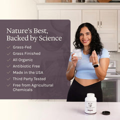 Genesis Nutrition Rhodiola Panax ginseng capsules suggest resilience support.