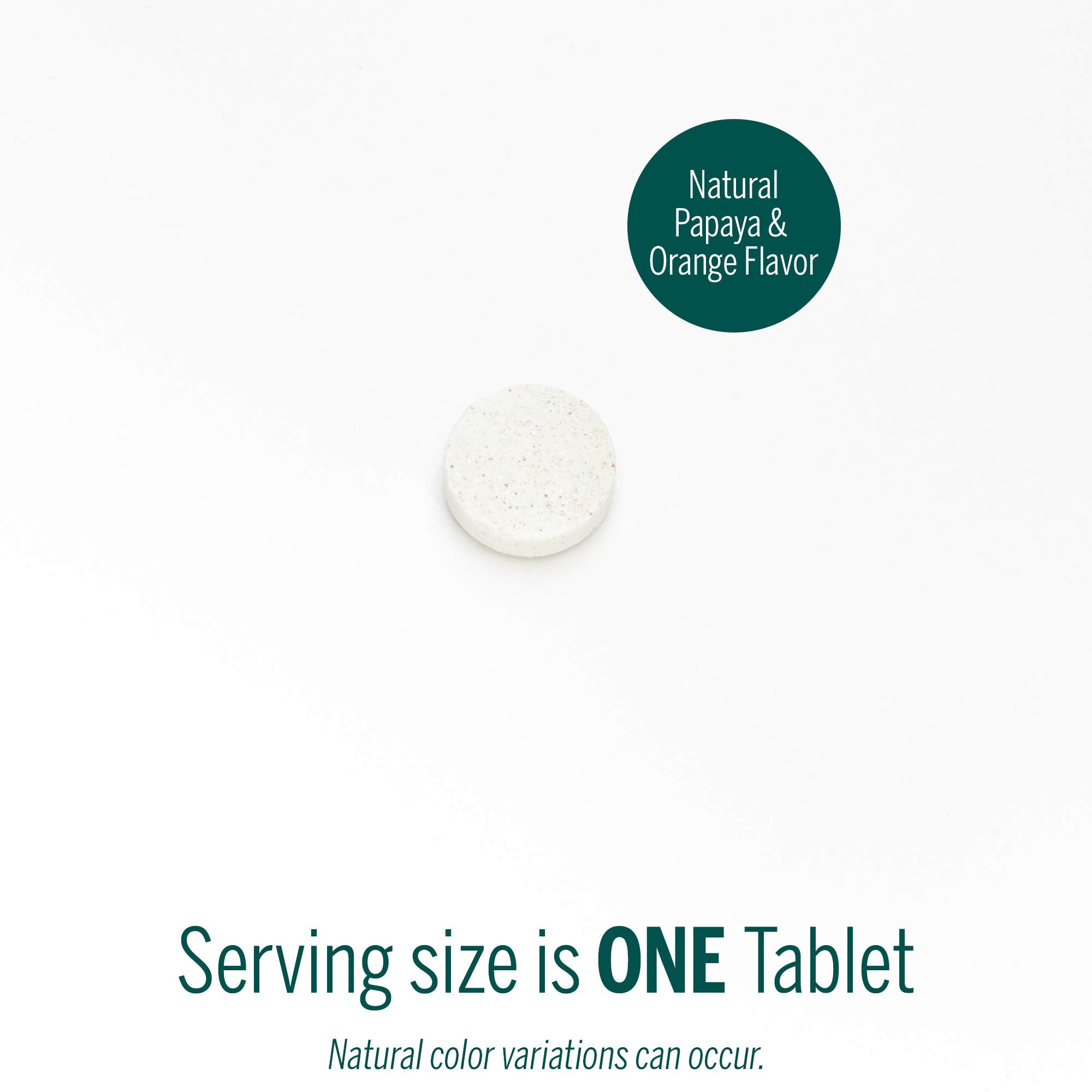 Genestra Brands Children's Chewable Vitamins packaging box front showing dosage and benefits.
