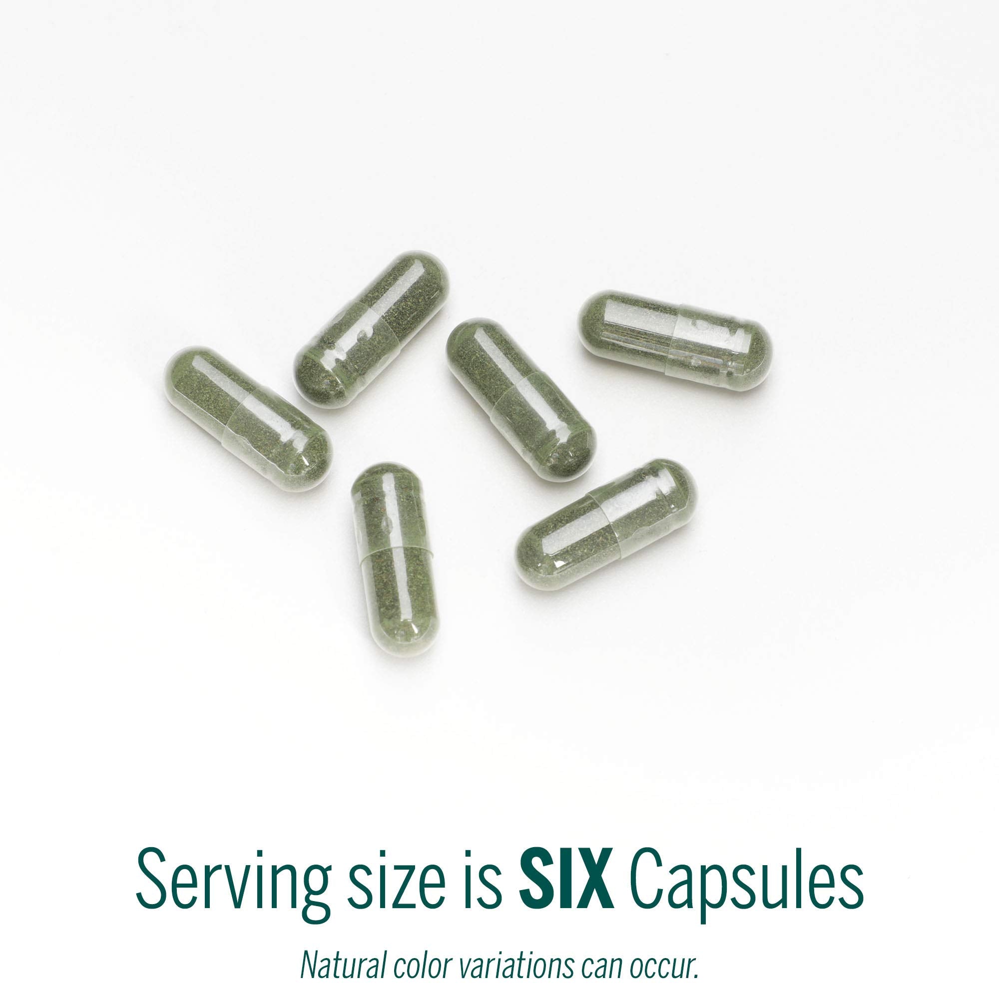 Genestra Phyto Greens with spirulina and chlorella showcased as a nutrient-rich superfood blend.