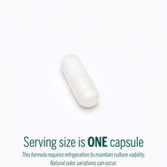 Genestra HMF Multi Strain box and bottle on counter promoting balanced gut microflora.