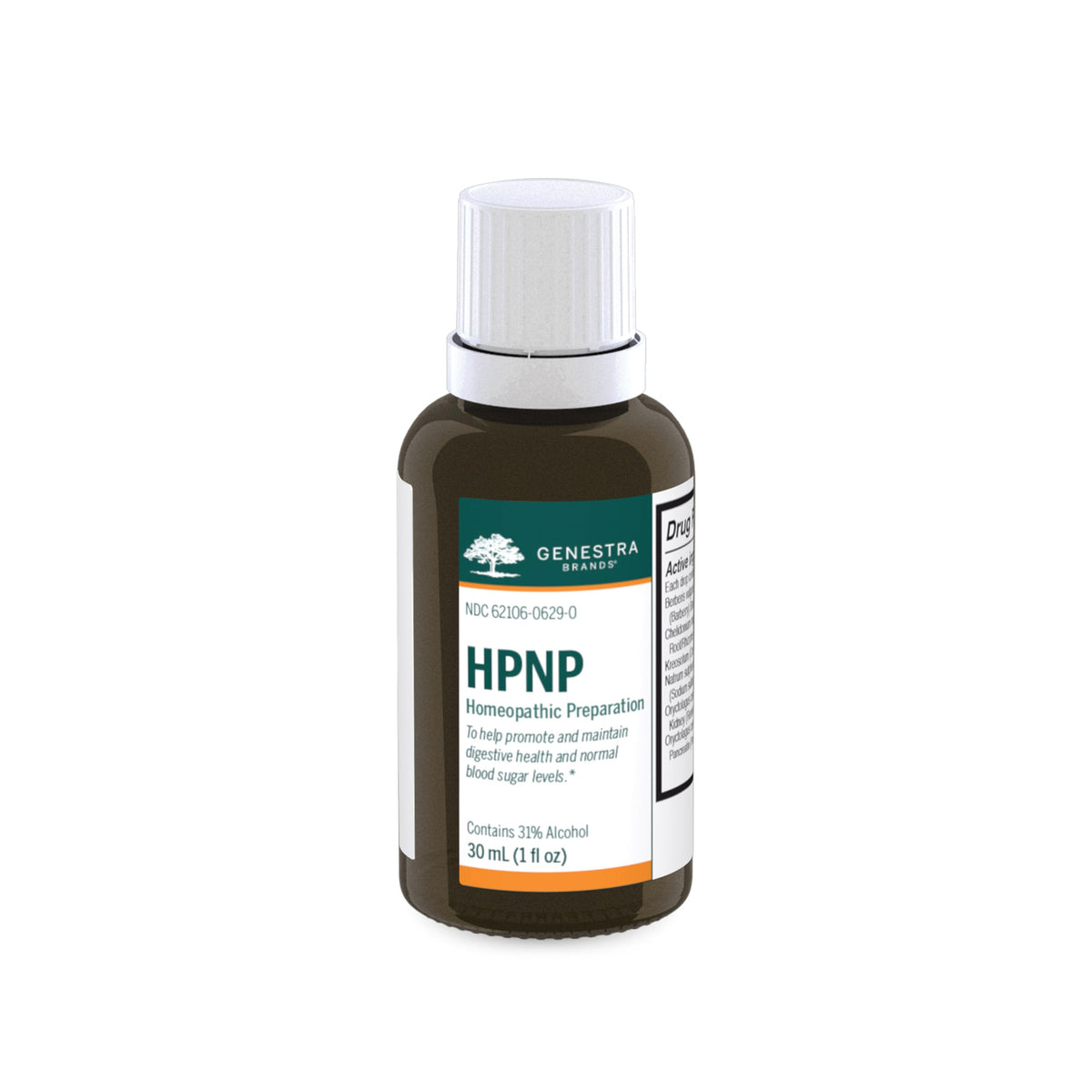 Genestra HPNP bottle front view for digestive balance