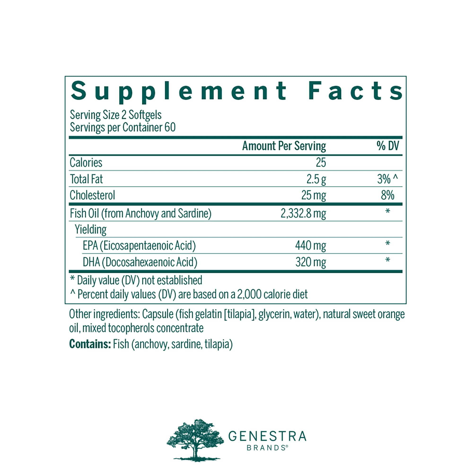 Genestra Super EFA capsules bottle back, features St. John's Wort Plus for relaxation support.
