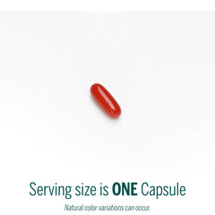 Genestra Ubiquinol 100mg label closeup with dosage and brand details