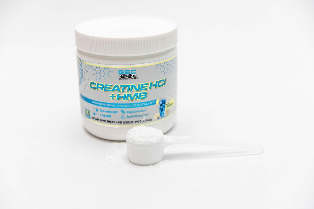 Genetic Edge Creatine HCl + HMB athlete workout demonstrates intense training session