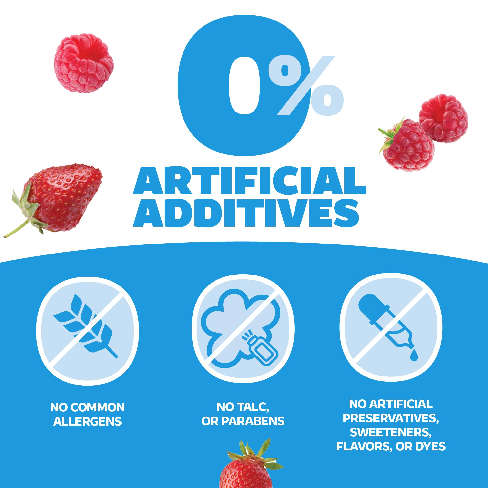 Genexa Antacid Maximum Strength berry-flavored chewable for easy, tasty relief.