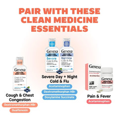 Genexa Cold Crush lifestyle scene suggests gentle, everyday support during cold days.