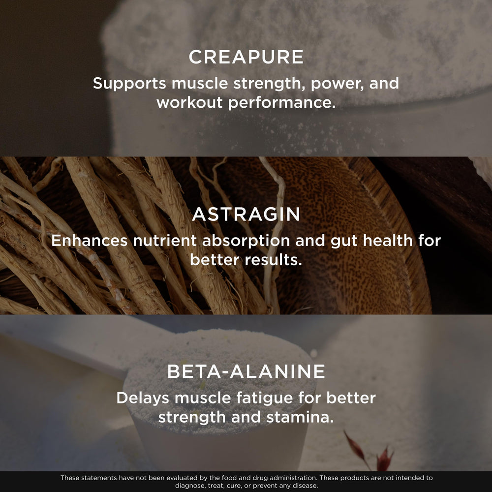 Genius Brand green apple creatine packaging and wellness tray