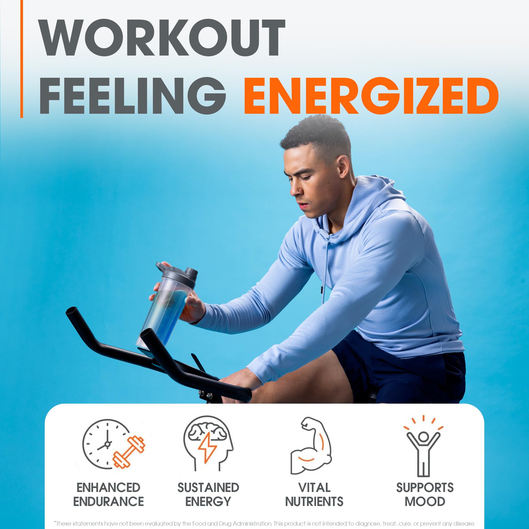 The Genius Brand Energized bottle featuring AlphaSize for sharper focus during training