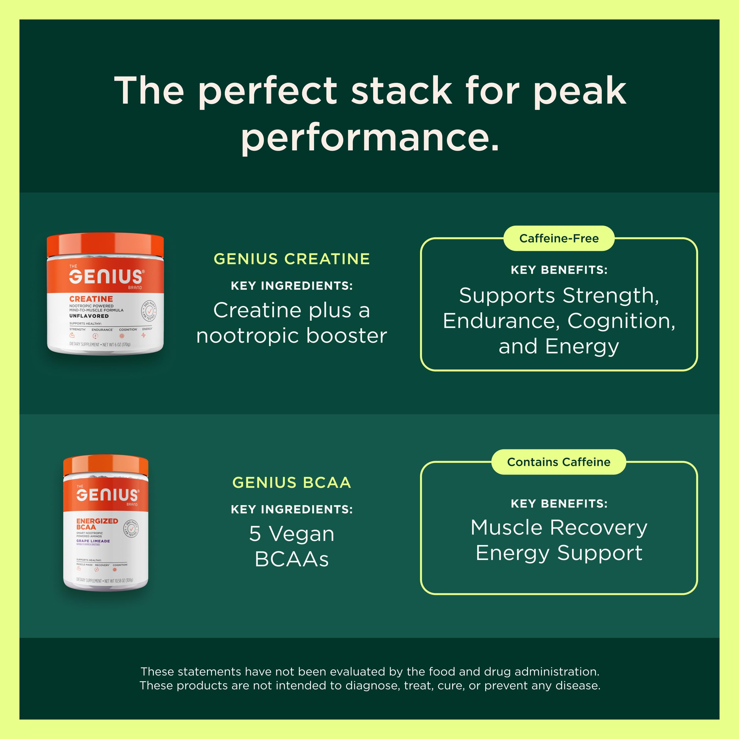Stirring water with Genius Pre Workout Sour Apple to create a smooth drink.