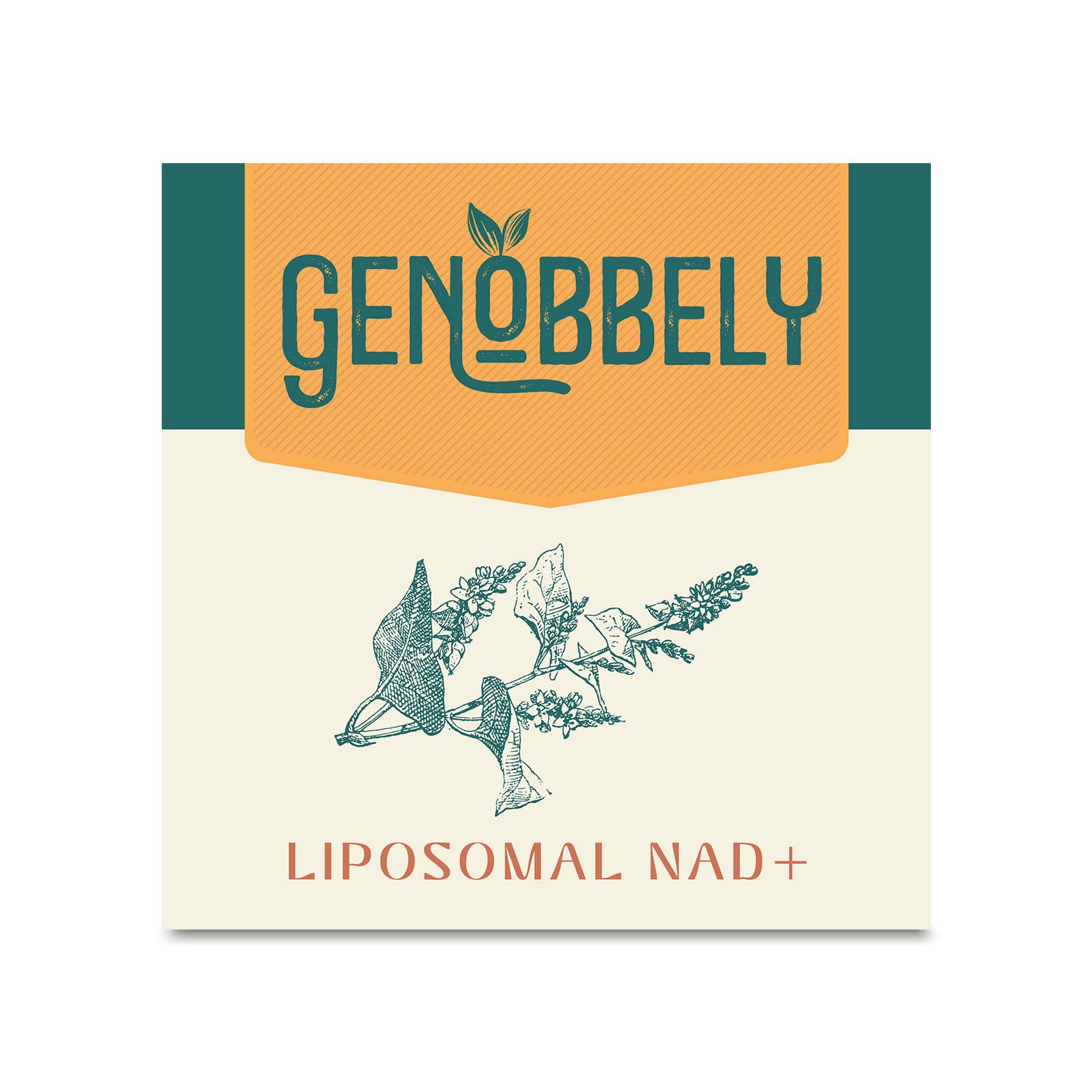 GENOBBELY softgel close-up showing smooth texture for easy swallowing