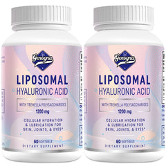 Genogna liposomal hyaluronic acid 1000mg bottle may support joint and skin hydration.