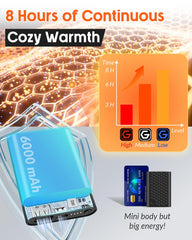 Genovega 6000mAh battery pocket powers all-day warmth on the go
