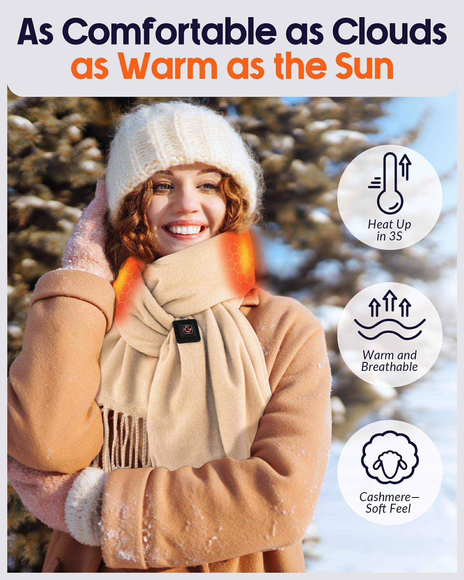 Genovega far-infrared warmth penetrates for comfort after activity