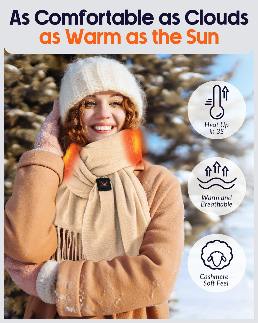 Genovega far-infrared warmth penetrates for comfort after activity