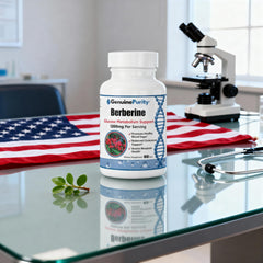 Lifestyle scene with GenuinePurity Berberine HCl supports daily energy balance.