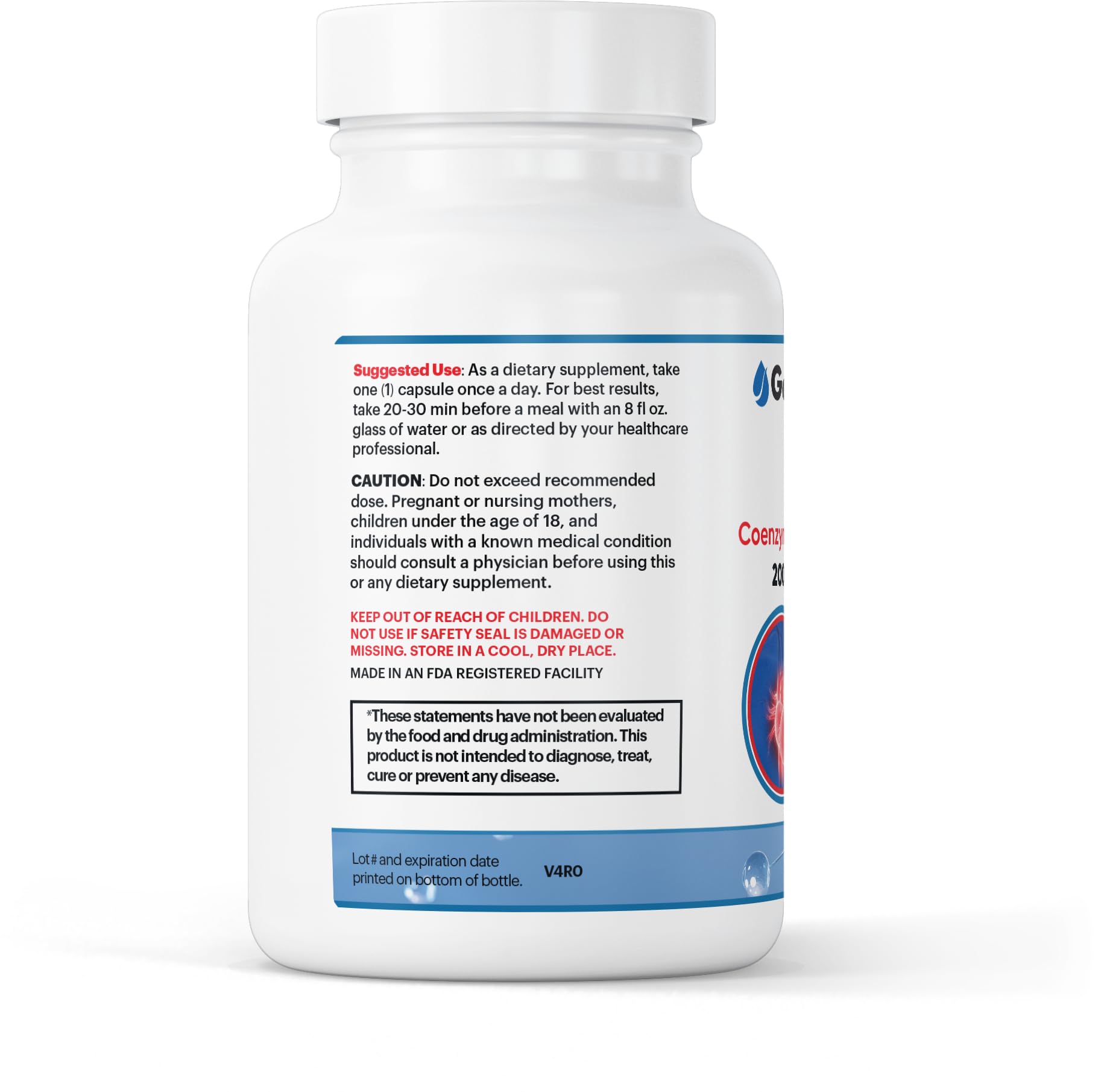 Manufactured in a US facility with third-party testing for purity
