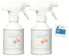 Geometal Anasept spray in a handheld bottle for safe wound cleansing.