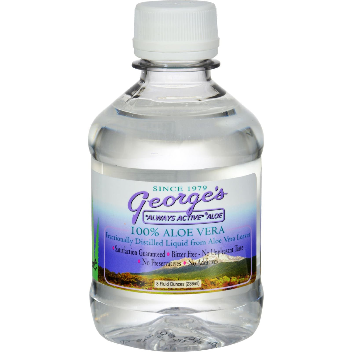 Georges Aloe Vera bottle pour for everyday skin care