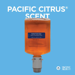 Green Seal certification logo on Pacific Blue Ultra packaging.