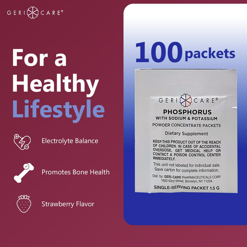 GeriCare powder mixed in water shows versatile use