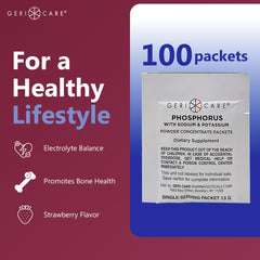 GeriCare powder mixed in water shows versatile use