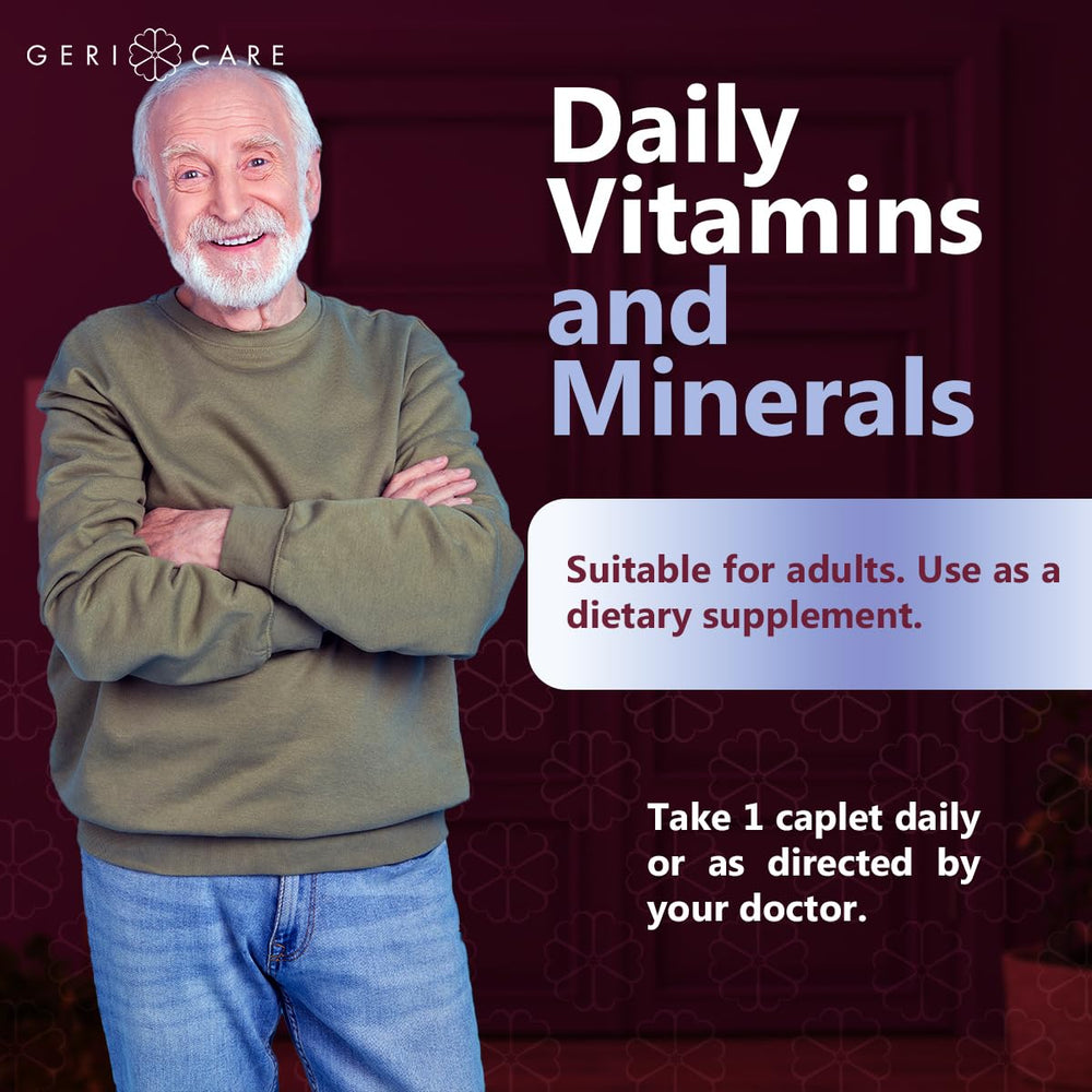 GeriCare Thera M usage scene with water illustrates a simple daily routine.