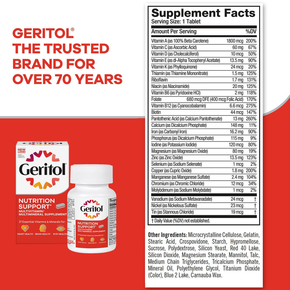 Geritol two-pack box image signaling value and consistency