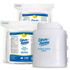 Two-pack refill roll set for continuous coverage.