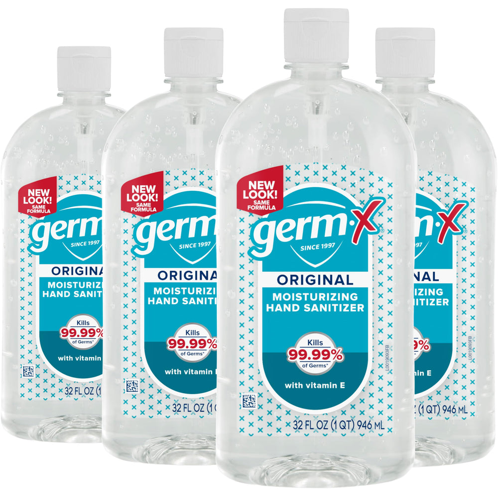 Germ-X Original 32 oz bottle ready for quick germ reduction at home.