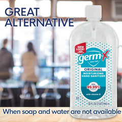 Germ-X pack of four 32 oz bottles.