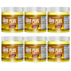 Germa Manteca Ubre Plus active ingredients label highlighting methyl salicylate and oils