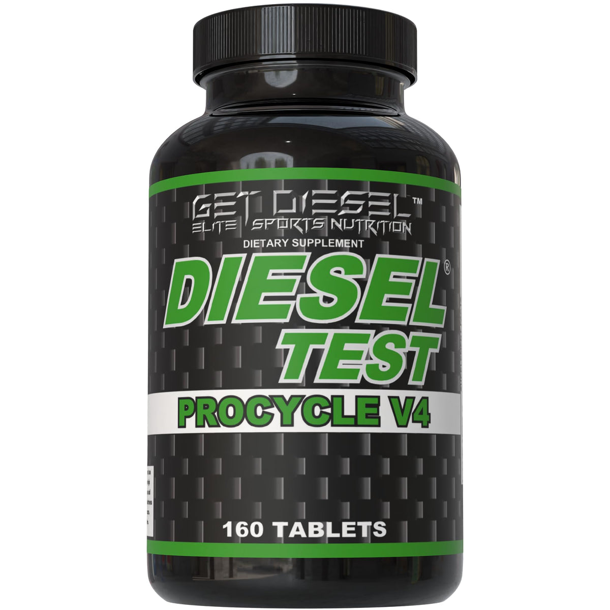 GET DIESEL NUTRITION Diesel Test Procycle bottle front signaling potent hormone support