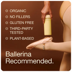Get Golden vanilla protein powder label — USDA Organic and third-party tested.