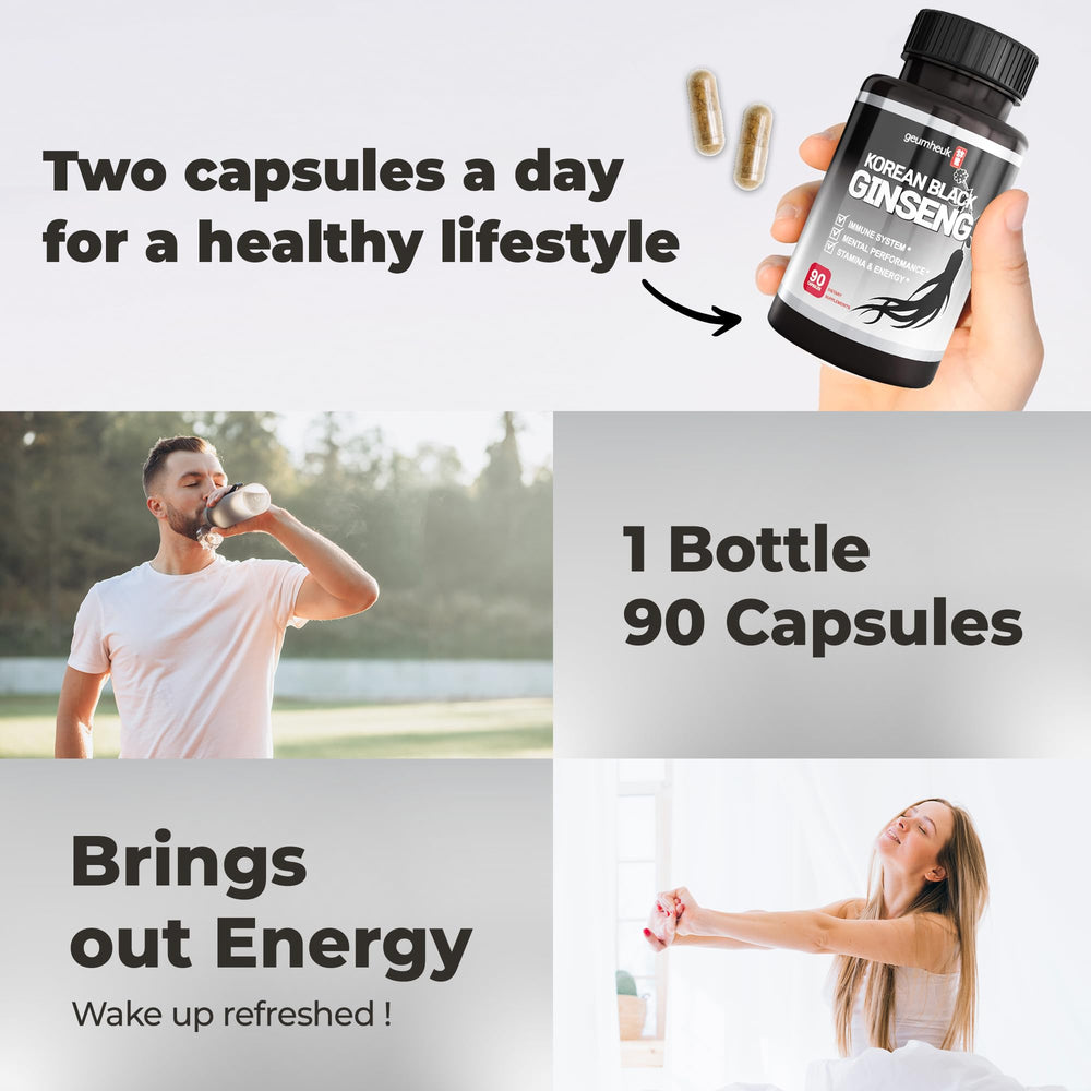 GeumHeuk vegan non-GMO capsules ready for daily use