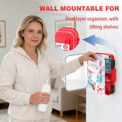 Gevoke kit wall-mount hook enabling convenient placement in any space