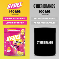 G Fuel Hype Sauce 2.0 serving scoop, convenient pre workout and focus boost option.