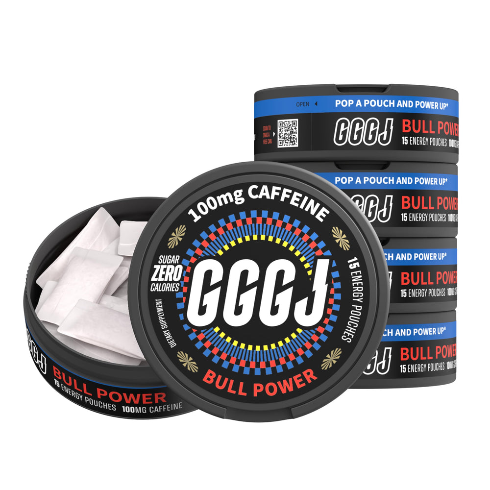 GGGJ Bull Power can front showing compact energy pack for on-the-go use