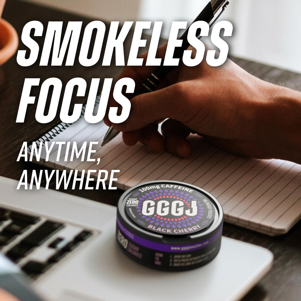 GGGJ Bull Power Black Cherry flavor with bold aroma and energy