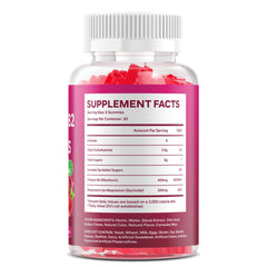 GGMMUU B2 Gummies natural raspberry flavor enhances everyday habit