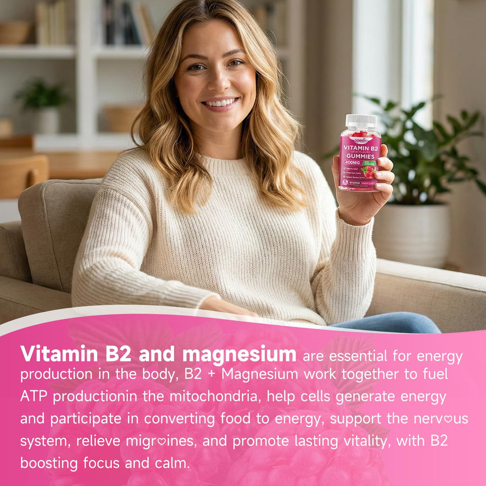 GGMMUU B2 Gummies vegan formula using plant-based pectin for a gelatin-free option