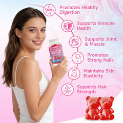 GGMMUU Raspberry Gummies closeup highlights juicy texture and flavor.