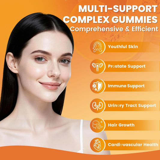 GGMMUU two-pack bottle of gummies focused on convenient daily use for hair and skin wellness
